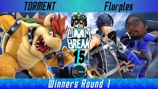 LIMITBREAK 15  TORMENT VS Flurples  Winners Round 1 [upl. by Bhatt287]