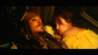 Jack Sparrow sneaks in Angelicas bed los piratas del caribe 4 [upl. by Noseimaj312]