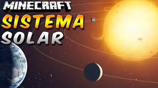 Minecraft Ve el Sistema Solar como jamás lo imaginaste  Rabahrex [upl. by Mariejeanne]