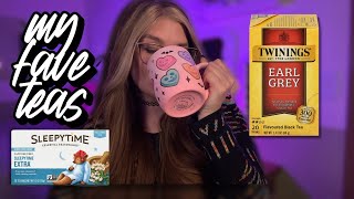 ASMR My Favorite Teas 🫖 [upl. by Beitch]