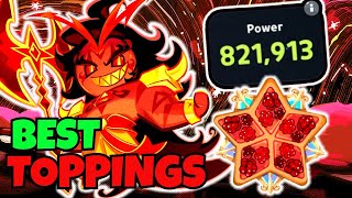 Best Build amp Topping For BURNING SPICE COOKIE In Cookie Run Kingdom [upl. by Nannahs]