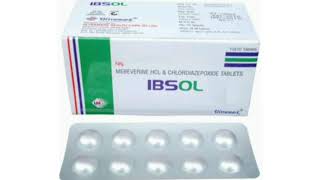 IBSOL Tablets MEREVERINE HCL amp CHLORDIAZEPOXIDE TABLETS [upl. by Dionne]