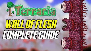 Terraria Wall of Flesh Full Guide Best Class Loadouts Strategies Loot and More [upl. by Birdella]