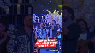 Farhan Saeed Stage Performance quotMaan Bharyaquot with Indian Singer B Praak in Dubai New Year Event 🔥 [upl. by Ayokal353]