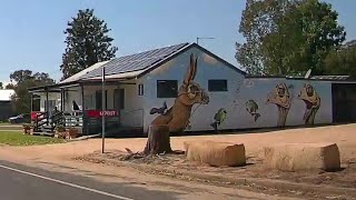 Warialda To Texas 4K Dash Cam Timelapse [upl. by Aonehc802]