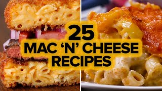 25 Mac N Cheese Recipes [upl. by Nais]