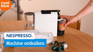 Zo ontkalk je jouw Nespresso apparaat [upl. by Afinom]