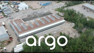 A Tour of Argos Baie Comeau Crypto Mining Facility [upl. by Allisirp]