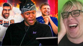 AMERICAN REACTS TO THE ROAST OF THE SIDEMEN 2 [upl. by Aveer]