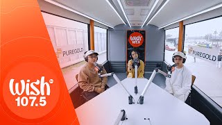 Jr Crown Thome and Kath perform quotKahit Ganyan Kaquot LIVE on Wish 1075 Bus [upl. by Mihcaoj]