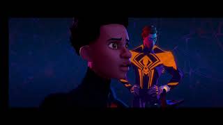 Miles Finds Out About His Dad Death  SpiderMan Across The SpiderVerse [upl. by Prent]