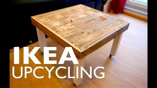 IKEA LACK DIY  Upcycling zum stylischen Couchtisch  MrHandwerk [upl. by Ardath]