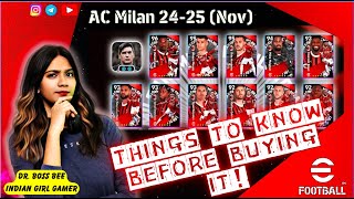 Is the AC Milan Manager Pack in eFootball the ULTIMATE GameChanger 😱🔥 [upl. by Albertina179]