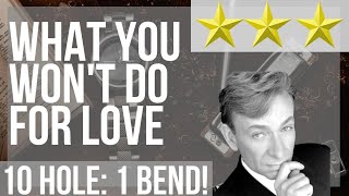 How to play What You Wont Do for Love by Bobby Caldwell on Diatonic Harmonica 10 Holes Tutorial [upl. by Meadows]