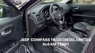 JEEP COMPASS 1920 DIESEL LIMITED 4x4 KM 73661 [upl. by Aicilas]