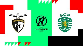 Liga Revelação 8ª Jornada Portimonense SC 15 Sporting CP [upl. by Clothilde]