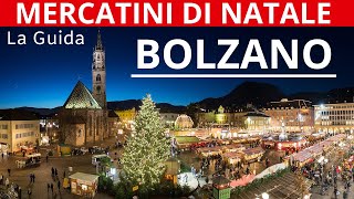 MERCATINO DI NATALE DI BOLZANO UN VIAGGIO INCANTATO NEL CUORE DELL ALTO ADIGE [upl. by Tohcnarf]