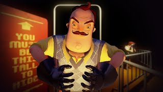 Voilà Ce Quil y a Sous La Maison Du Voisin  Hello Neighbor Alpha 1 [upl. by Mcgaw790]