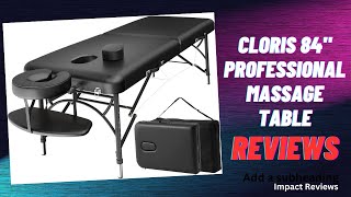 CLORIS 84quot Professional Massage Table Your Path to Ultimate Comfort and Versatility [upl. by Chernow924]