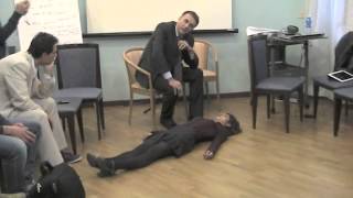 Regressive Hypnosis after a paretian non verbal induction  Dr Marco Paret [upl. by Nivalc]