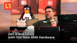 Zen 4 and Linux with the New AM5 Hardware [upl. by Atselec328]