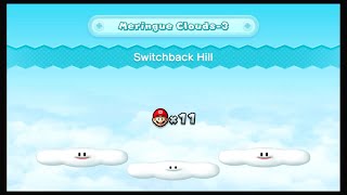 New Super Mario Bros U Deluxe Meringue Clouds3 Switchback Hill [upl. by Defant]