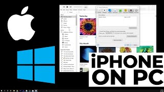 How to Sync an iPhone with a PC  Quick Fix [upl. by Adnawad]