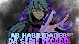 AS HABILIDADES DA SÉRIE PECADO DE TENSEI SHITARA SLIME  Só Para Animes [upl. by Kcirdahc605]