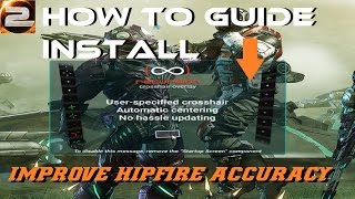 How to install Recursion Stat Tracker Crosshair  Dot  Improve Hipfire Accuracy PlanetSide 2 [upl. by Cutty]