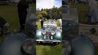 A 1949 TRIUMPH ROADSTER EXHIBITED AT NEWBY HALL HISTORIC VEHICLE RALLY IN 2O24 [upl. by Ttenaj82]