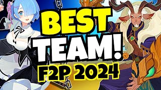 BEST TEAM For F2P Progression 2024 AFK Arena [upl. by Egon]