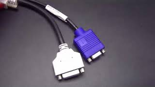 DMS 59pin to VGADVI video adapter cable [upl. by Ranee]