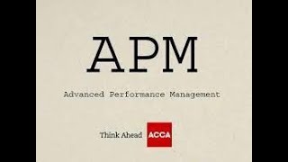 Advanced Performance Management APM Revision  Illustration from Merkland Sportswear MS [upl. by Abrahams]