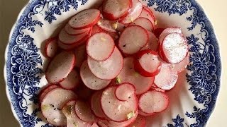 Radishes salad recipe [upl. by Stockton]