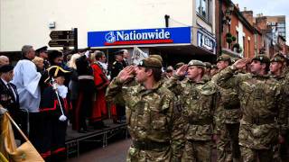 Mercian Regiment march [upl. by Hsirehc]