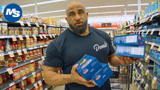 Budget Grocery Shopping w Pro Bodybuilders  Fouad Abiads OG Grocery Hauls [upl. by Seyah]