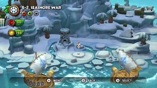 Donkey Kong Country Tropical Freeze  62 Seashore War [upl. by Imeka]