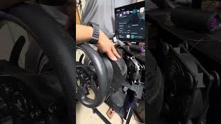 Thrustmaster calibration test You can hear the belts gt7 automobile granturismo7 racing [upl. by Mcconaghy]