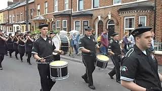 ONeill amp Allsopp MFB playing The Broad Black Brimmer of the IRA at Bone Commemoration June 2013 [upl. by Euqinitram]