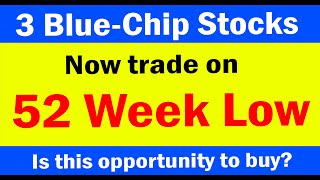 3 Strong fundamental stocks  Trade near 52 week low  discounted stocks  undervalued stocks [upl. by Burns703]