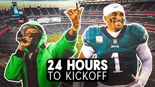 24 Hours to Kickoff EVERYTHING That Goes Into Preparing Lincoln Financial Field for an Eagles Game [upl. by Kiryt]