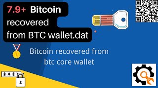 🔐 79 BTC recovered from a bitcoin core walletdat [upl. by Ephraim]