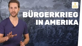 Der Amerikanische Bürgerkrieg I musstewissen Geschichte [upl. by Atinus]