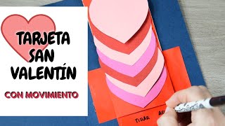 Tarjeta San Valentín con movimiento [upl. by Yrotciv561]