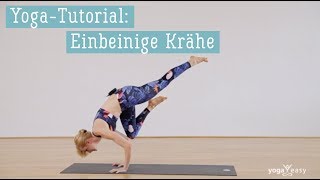 YogaAnleitung Einbeinige Krähe  Eka Pada Kakasana  YogaÜbung  Asana [upl. by Hendrick228]