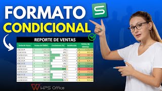 ¿Qué es FORMATO CONDICIONAL 💡Cómo usarlo en WPS Office [upl. by Eanahs]