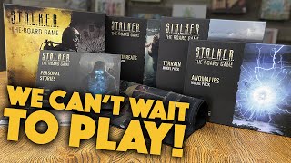 Lets Unbox Stalker The Board Game [upl. by Hgielsa612]