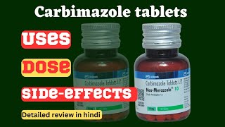 NeoMercazole tablet neo mercazole carbimazole 10 mg tablet [upl. by Naaitsirhc]