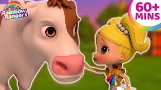 Burping Cow amp More FULL EPISODES 🐄🌈 Rainbow Rangers 1 Full Hour 🌈 [upl. by Gib]