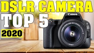 TOP 5 Best DSLR Camera 2020 [upl. by Percy101]